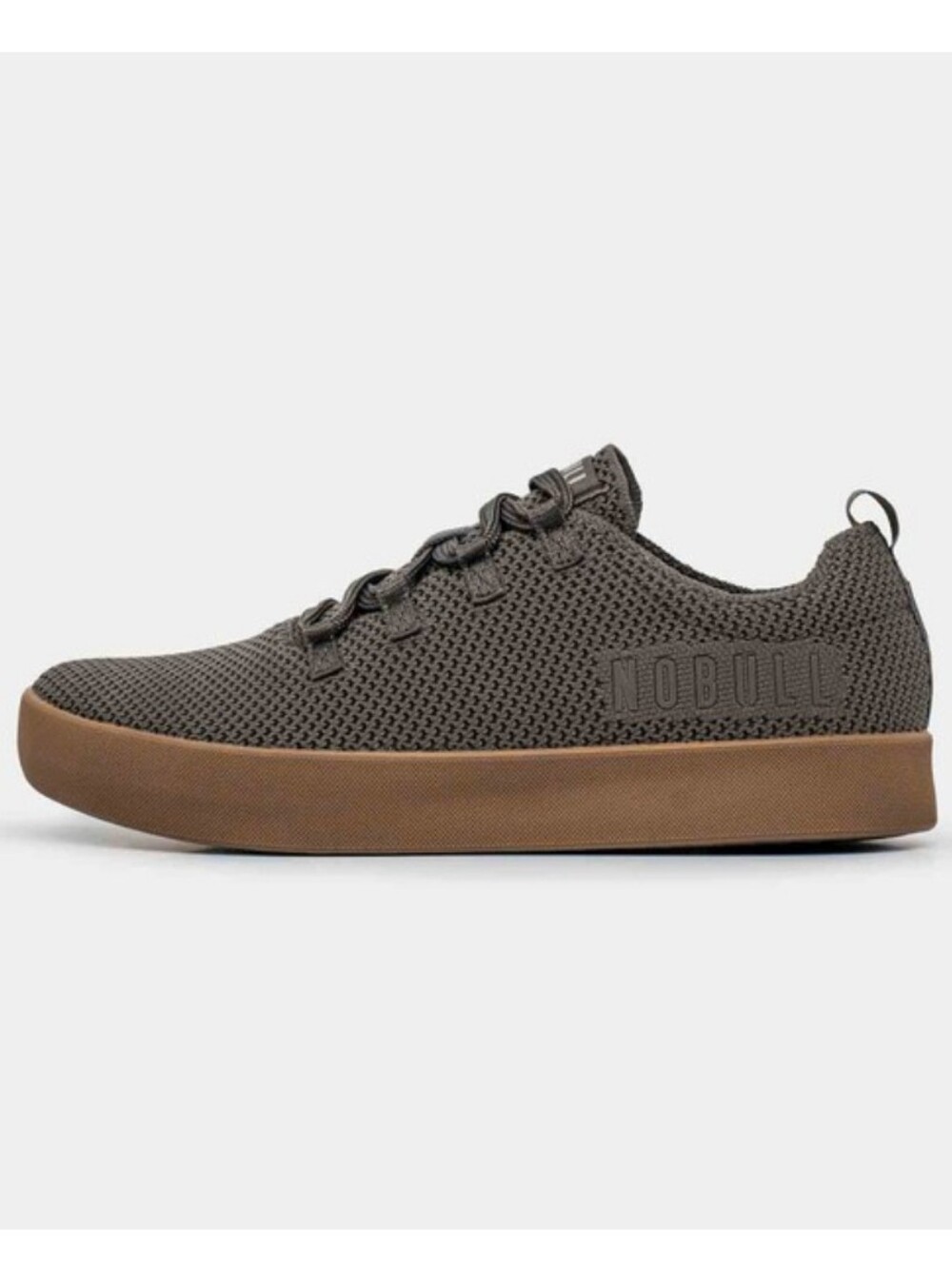 Nobull Rec Trainers In Dark Grey Gum Size Women's 8 Mens 6.5 NWOB